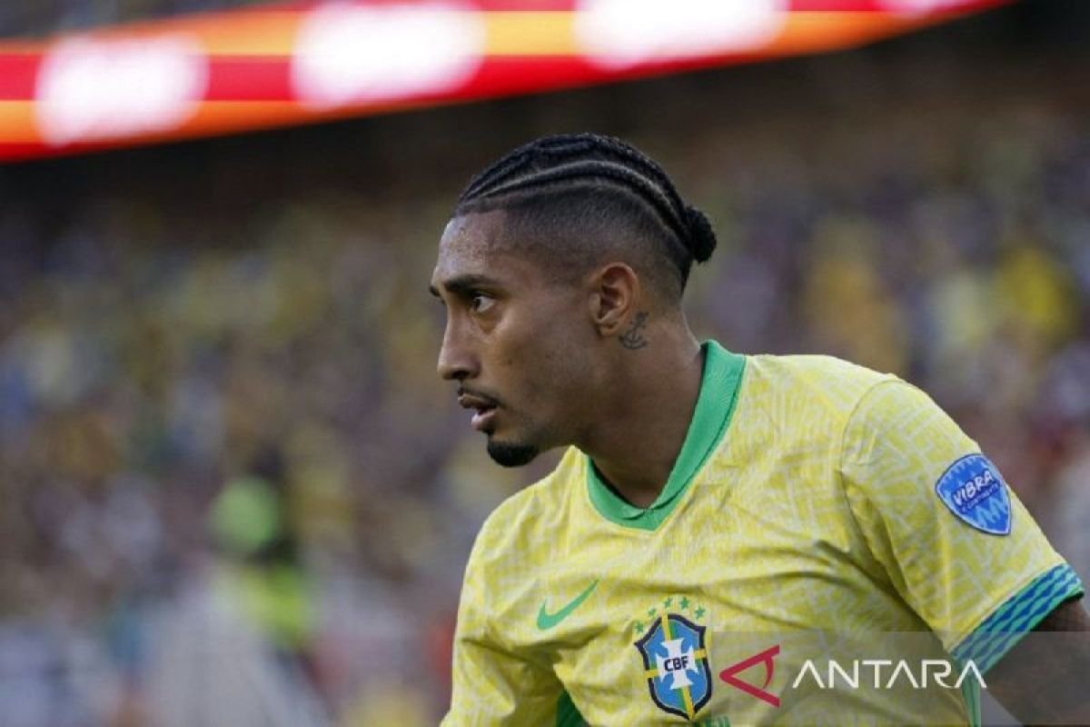Raphinha Optimis Cetak Gol Kontra Timnas Argentina